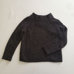 Anthropologie Moth charcoal black sweater large